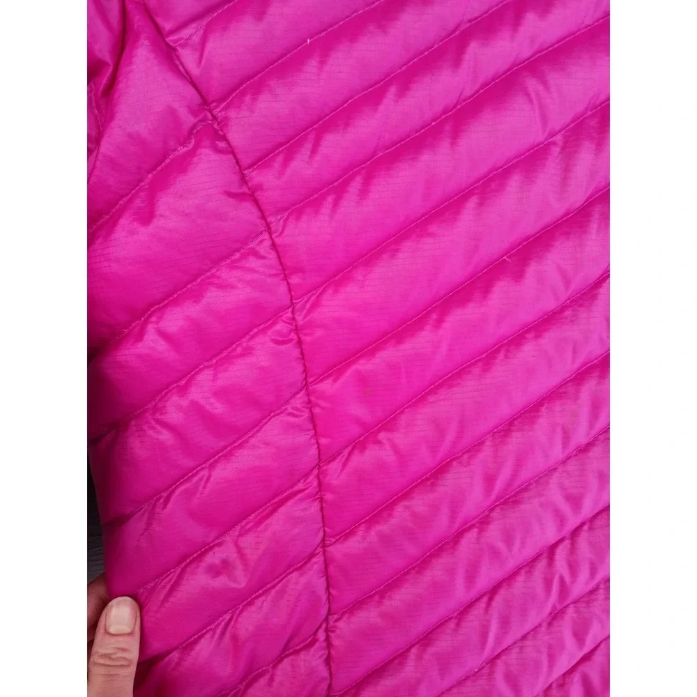 Mountain Hardwear Nitrous Jacket 800 Goose Down Womens Sz S Hot Rod Zip Puffer